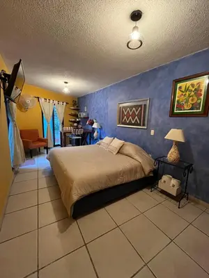 Cama o camas de una habitación en Suite Antequera