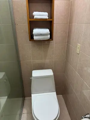 Un baño de Hacienda bosque