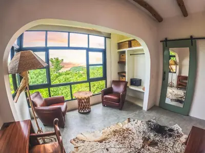 Zona de estar de Casa Las Almas