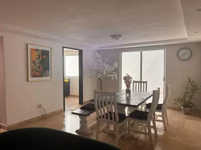 Zona de estar de Casa Tlaxcalancingo