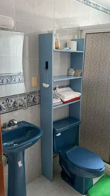 Un baño de Departamento céntrico en Boca del Rio con alberca