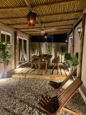Un patio o zona al aire libre en Departamento dream diamante