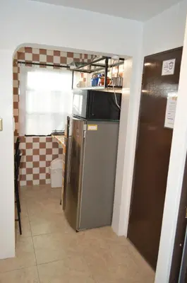 Una cocina o zona de cocina en Acogedora Casa con Jardín en Centro de Cd Sahagún