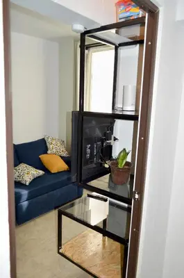 Zona de estar de Acogedora Casa con Jardín en Centro de Cd Sahagún