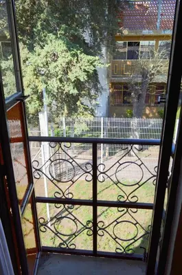 Un balcón o terraza de Acogedora Casa con Jardín en Centro de Cd Sahagún