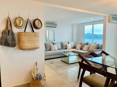 Zona de estar de The Best View in Brisas Marques