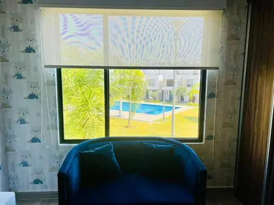Zona de estar de Bellísima casa de lujo con amenidades y alberca