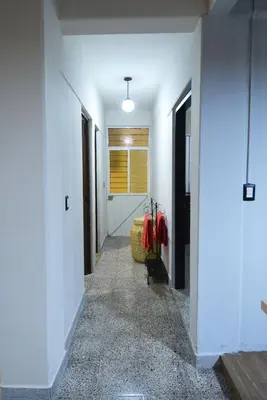Plano de Departamento Runa, amplio, bonito y acogedor, completo de 2 recámaras y 3 camas matrimoniales