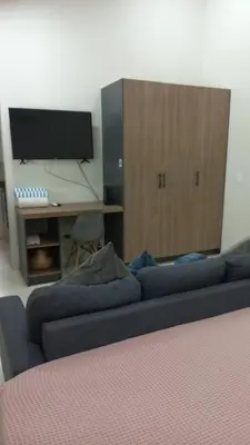 Una televisión o centro de entretenimiento en Residencial San Agustin Loft
