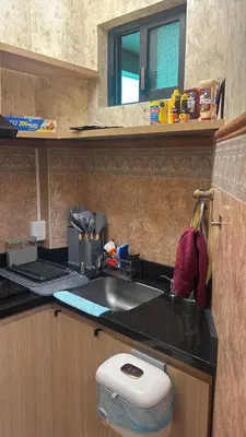 Una cocina o zona de cocina en Habitacion Melon