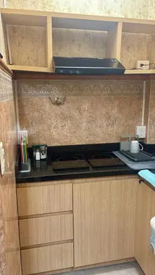 Una cocina o zona de cocina en Habitacion Melon
