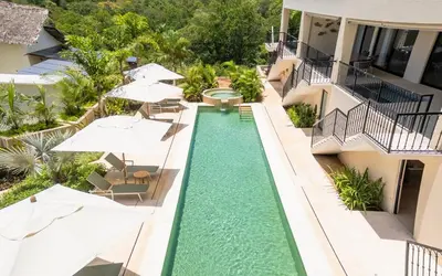 Piscina en o cerca de Lovely apartment with a private plunge pool