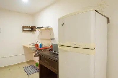 Una cocina o zona de cocina en Casa Dorada