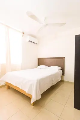 Cama o camas de una habitación en Casa Dorada