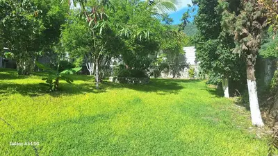 Jardín al aire libre en Quinta Santa Martha I