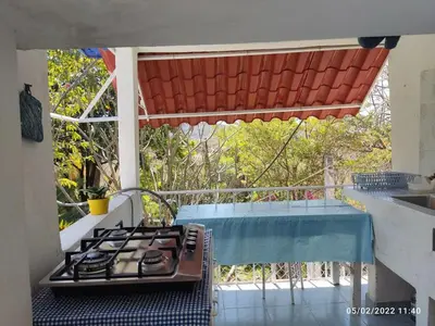 Una cocina o zona de cocina en Quinta Santa Martha I