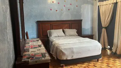 Cama o camas de una habitación en Habitacion Sky