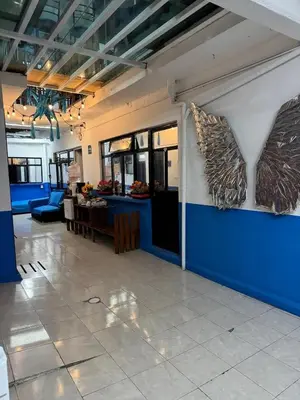 Un restaurante o sitio para comer en Casa Cristal