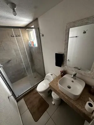 Un baño de Departamento Acapulco Diamante