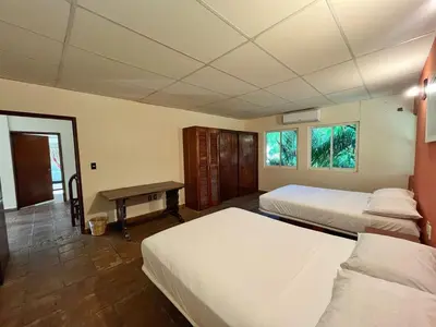 Cama o camas de una habitación en Casa Sarvelia, Punta Zicatela