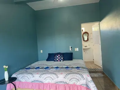 Cama o camas de una habitación en Refugio del Mar