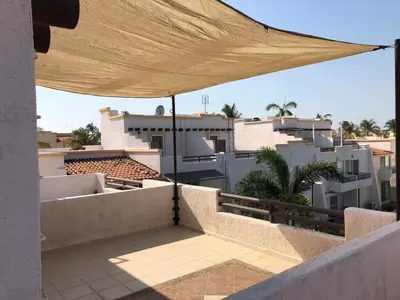 Un balcón o terraza de Alojamiento en Punta Diamante Acapulco