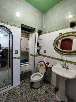 Un baño de Residencial ISSSTE