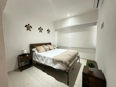 Plano de cómodo apartamento en Acapulco
