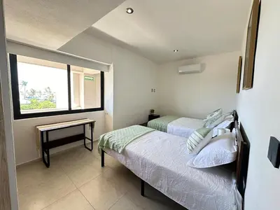 Plano de cómodo apartamento en Acapulco