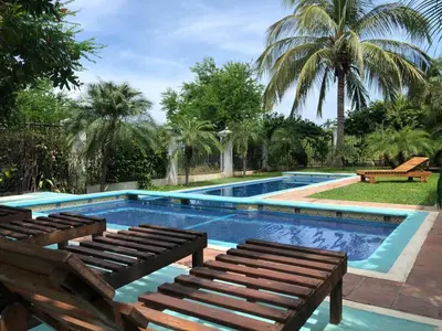 Piscina en o cerca de Casa Snoopy