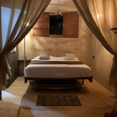 Cama o camas de una habitación en Casa MANDALA