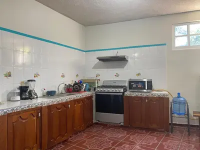 Una cocina o zona de cocina en Casa Mar Zicatela