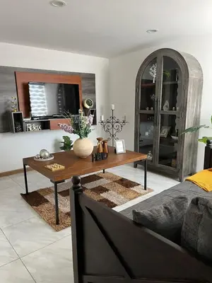 Zona de estar de Bello Penthouse con Alberca