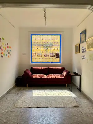 Zona de estar de Mar de Lava