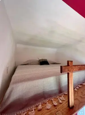 Cama o camas de una habitación en Mar de Lava