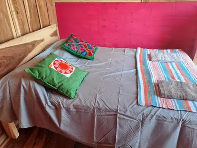 Cama o camas de una habitación en Bokanito Sam Chak