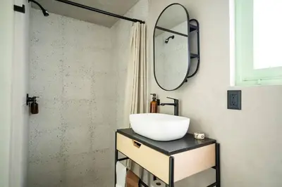 Un baño de Charming Cozy Apartment in the Heart of Coyoacán