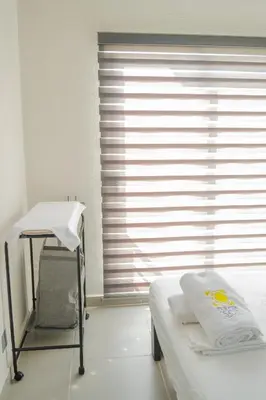 Cama o camas de una habitación en Departamento Acapulco Diamante