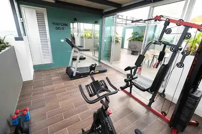 Gimnasio o instalaciones de fitness de Departamento Ejecutivo en edificio de lujo en Xalapa Veracruz!