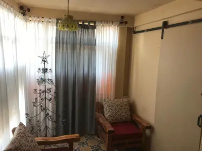 Zona de estar de La Adornada Girasol