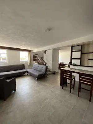 Zona de estar de Hotel Estrella Apt B
