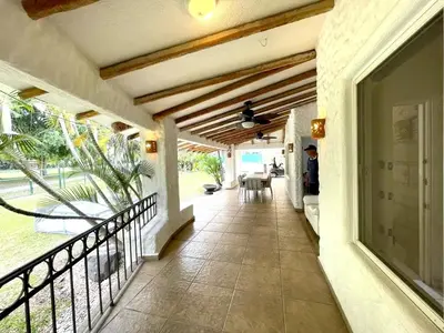 Un balcón o terraza de Casa En Campo de Golf, Lomas de Cocoyoc