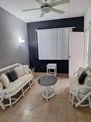 Zona de estar de Casa las palmeras