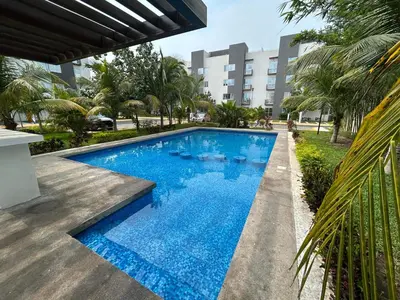 Piscina en o cerca de Veracruz La Calma Departamento