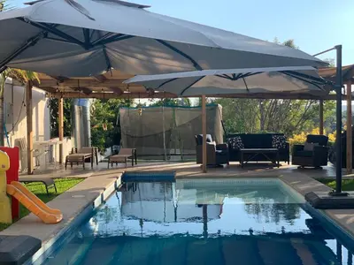 Piscina en o cerca de Casa del Unicornio Azul