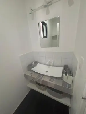 Un baño de Casa del Unicornio Azul