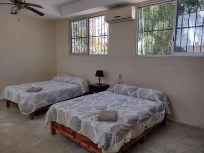 Cama o camas de una habitación en Casa Kleha Familiar y Comodidad