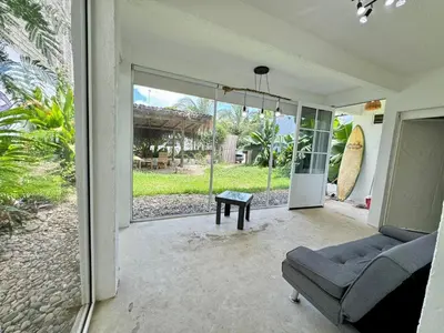 Jardín al aire libre en Casa Tropical Starlink