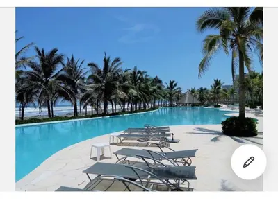 Piscina en o cerca de LUJOSO DEPA CON PLAYA PRIVADA en la Isla Residences Acapulco