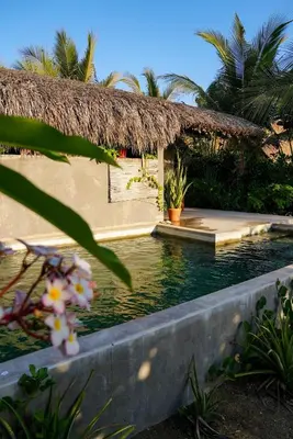 Piscina en o cerca de Ikal Puertecito Beach front House